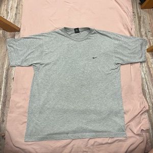 Vintage 1990's Gray Nike Essentials Tee Embroidered Swoosh